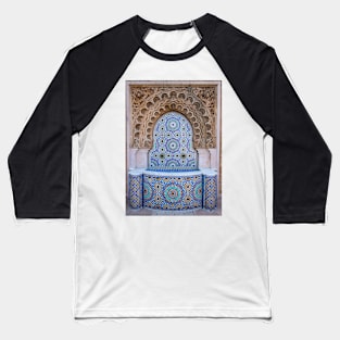 Traditional Moroccan fountain Baseball T-Shirt